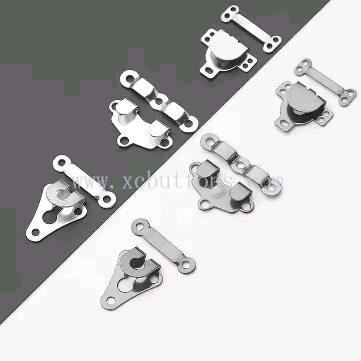 Pants With Hook And Eye Closure