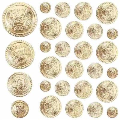 Gold Metal Buttons